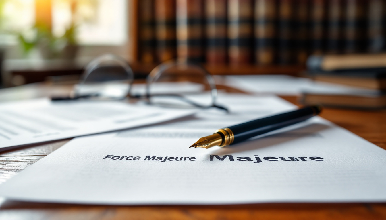 La force majeure en droit : exemples et implications pour les contrats